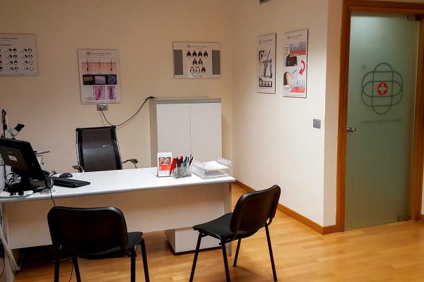 Centro tricologico Bari interno