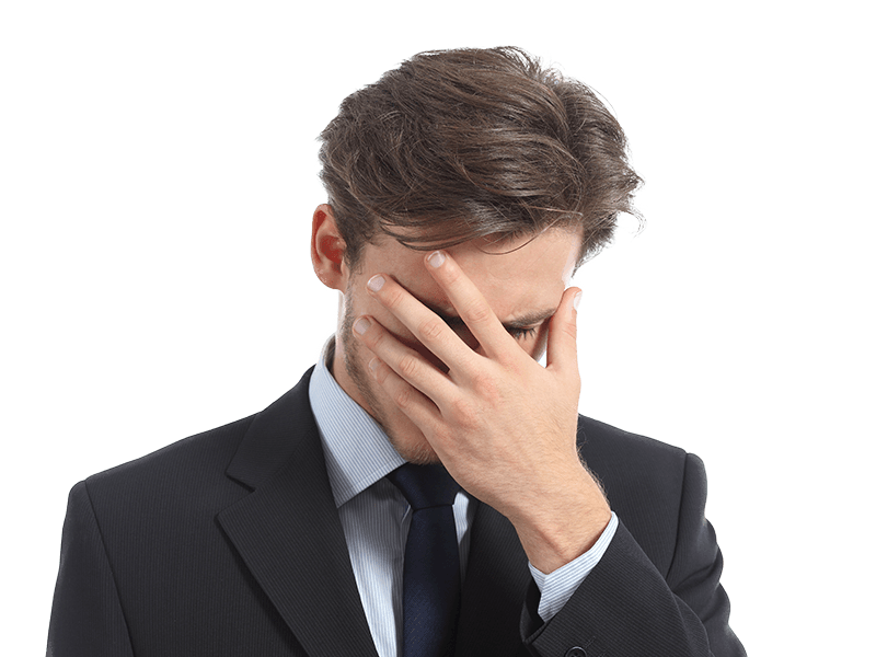 caduta di capelli da stress