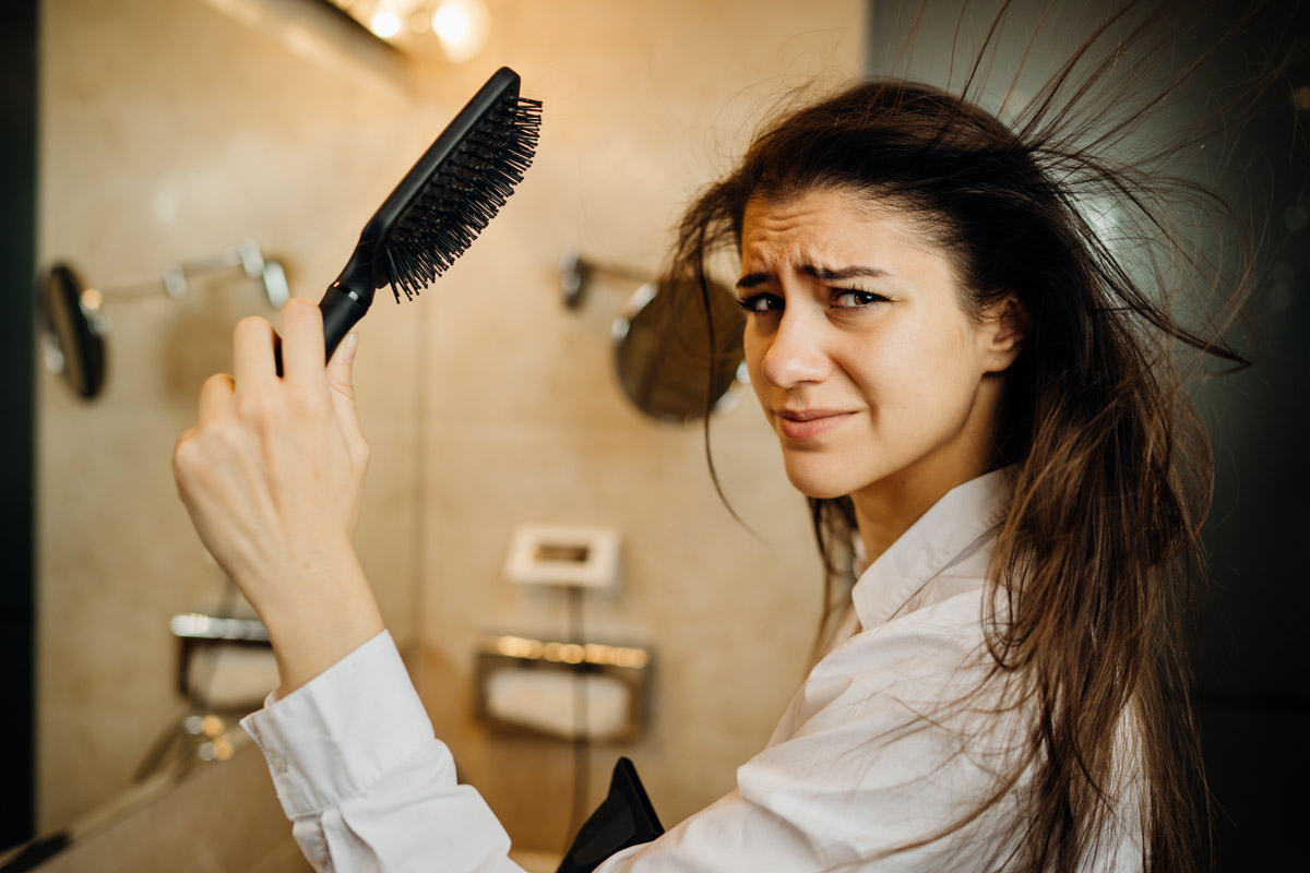 La piastra danneggia i capelli?